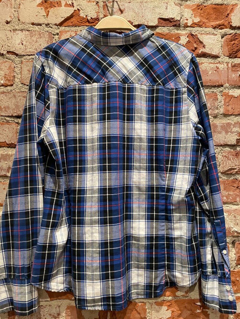 J CREW MacKenzie plaid Cotton Button Up Shirt, regular fit - Picture 3 of 3